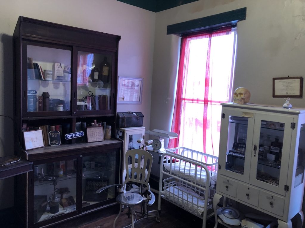 Inside the Lincoln County Museum of Pioneer History - photo by Dennis Spielman